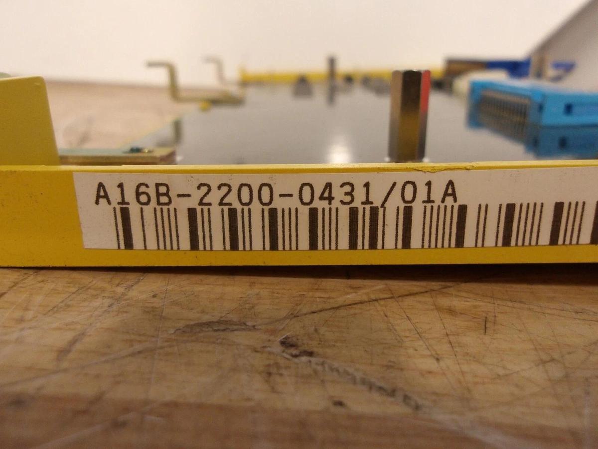Used FANUC A16B-2200-0431/01A REMOTE I/O MODULE, #5151048G NEW