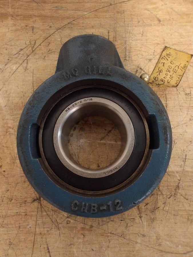 Used MCGILL MB-25 BLOCK BEARING 2-7/16" BORE, #981036G NEW
