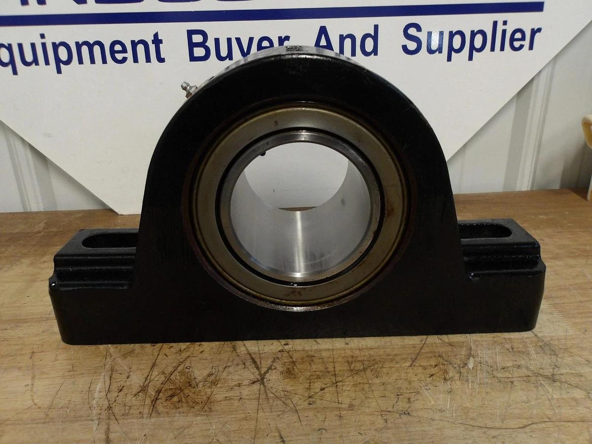Used LINK-BELT 3-15/16" SELF-ALIGNING PILLOW BLOCK BEARING ZL2B1E4WJ, #79200G NEW