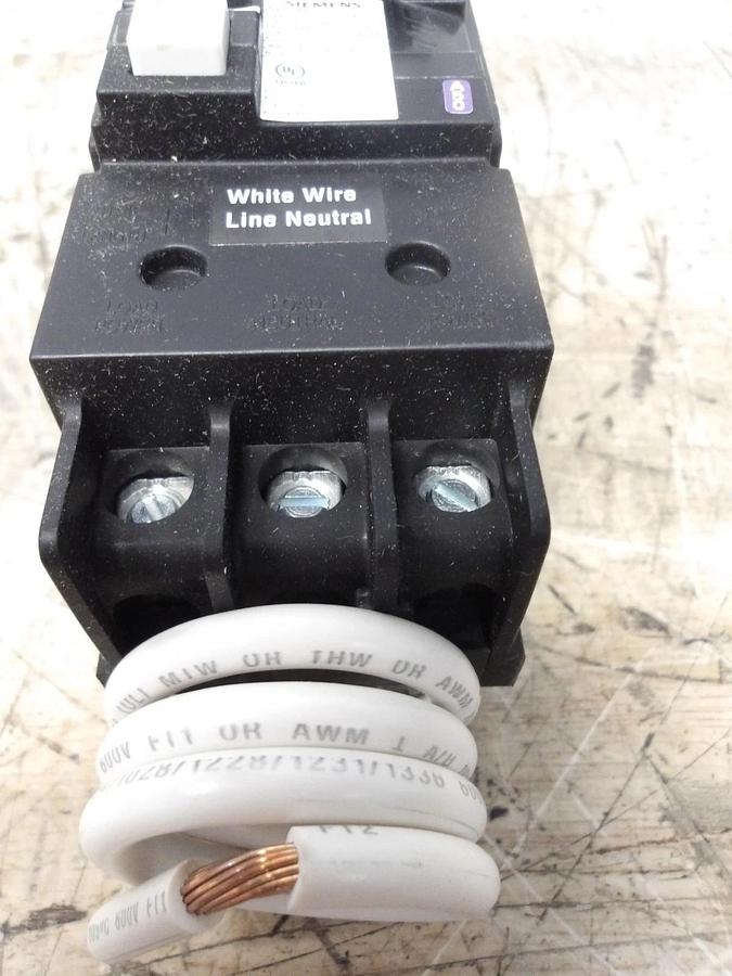 SIEMENS 60 AMP GROUND FAULT BREAKER 120/240 V, #7201156G NIB