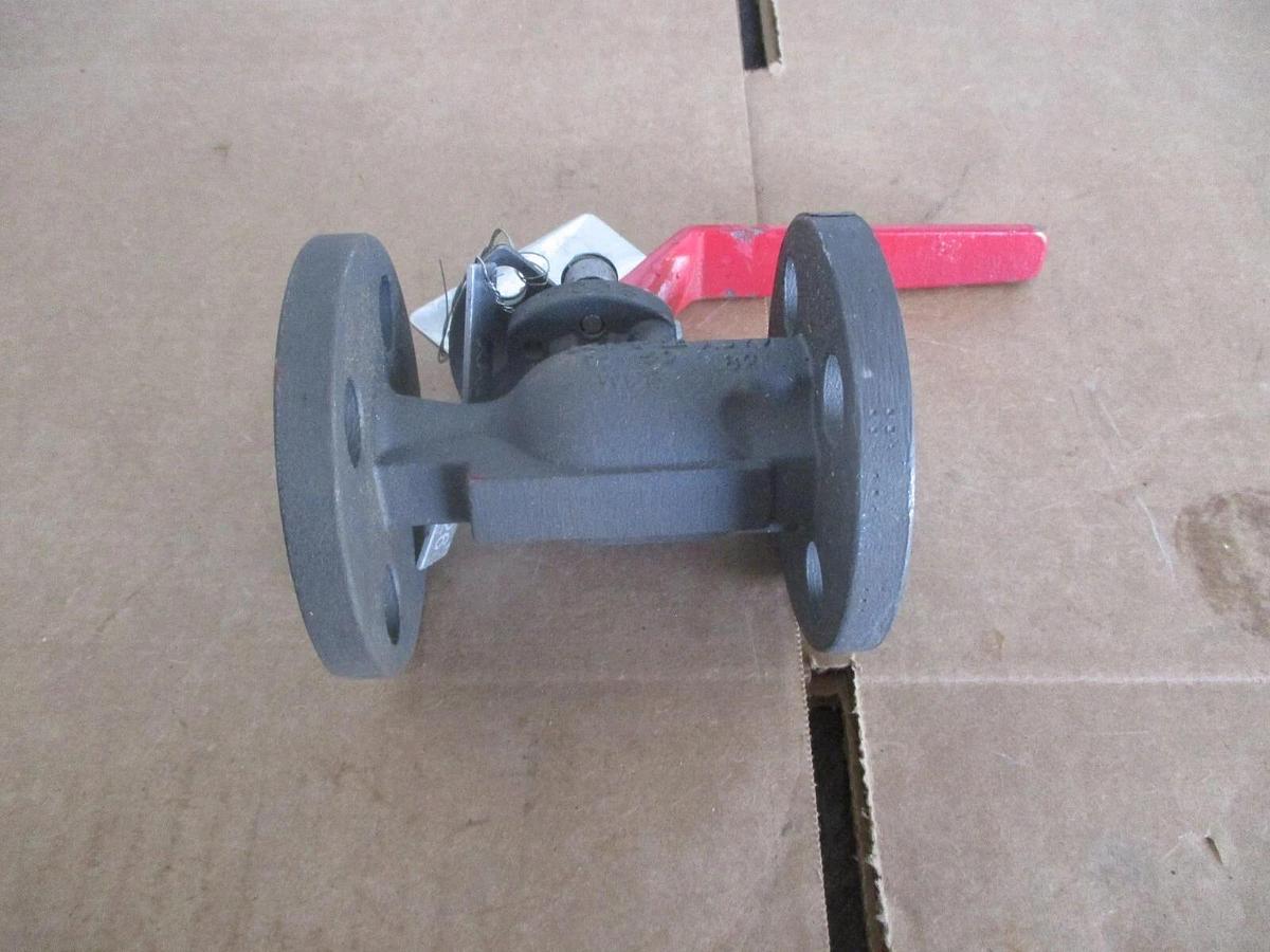 Used KITZ 1/2" STEEL BALL VALVE, #115330J NEW