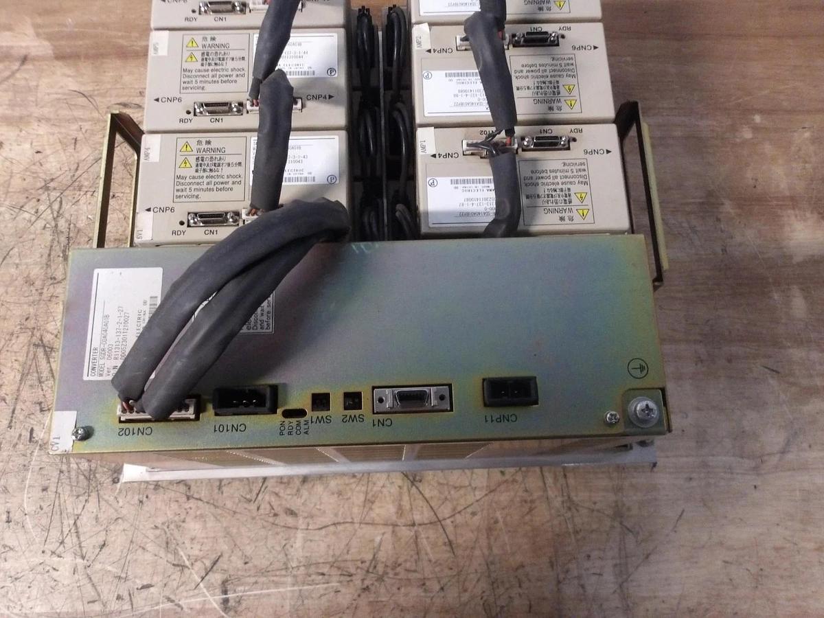 Used YASKAWA 6AXIS ROBOT SERVO-PACK UNIT SGDR-EA1400N, #128151G USED