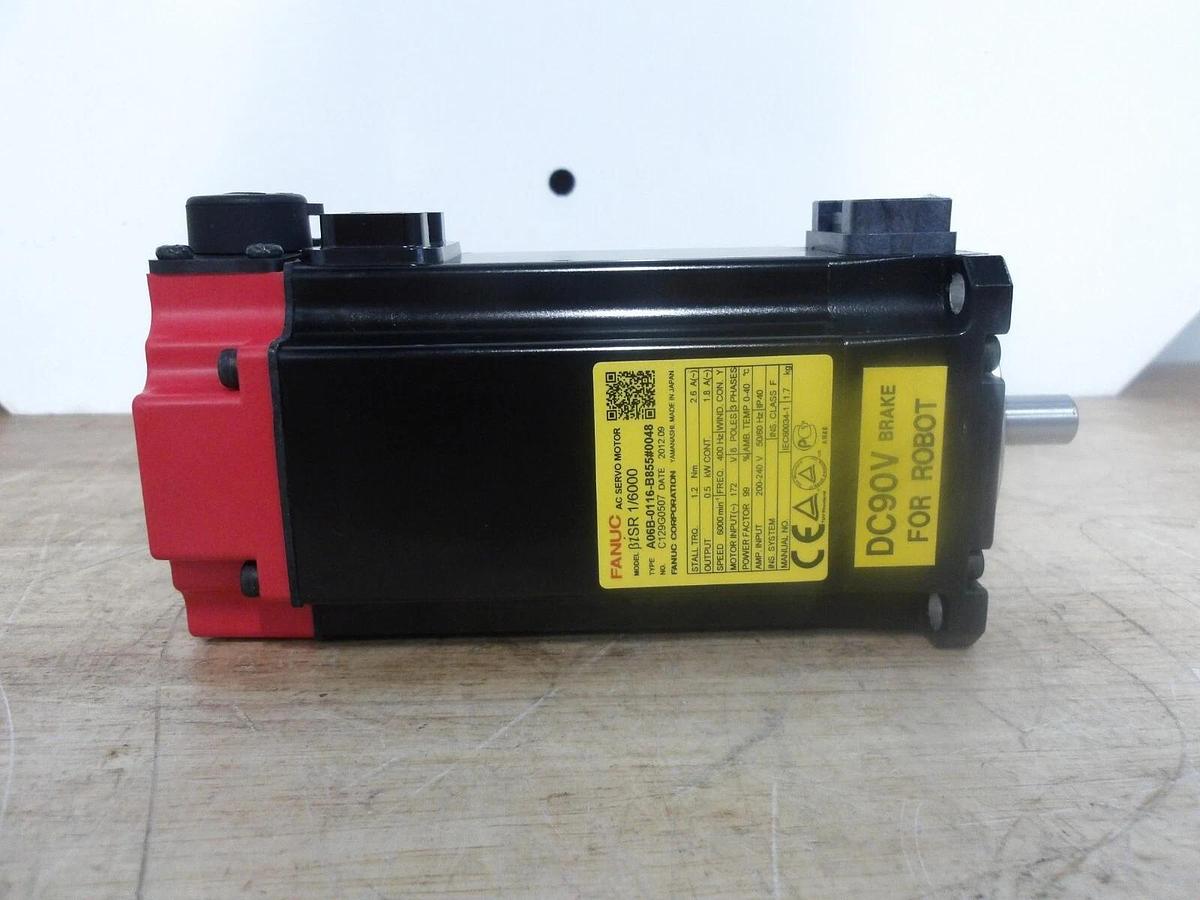 Used FANUC A06B-0116-B855 0048 AC SERVO MOTOR, #4251019G NEW