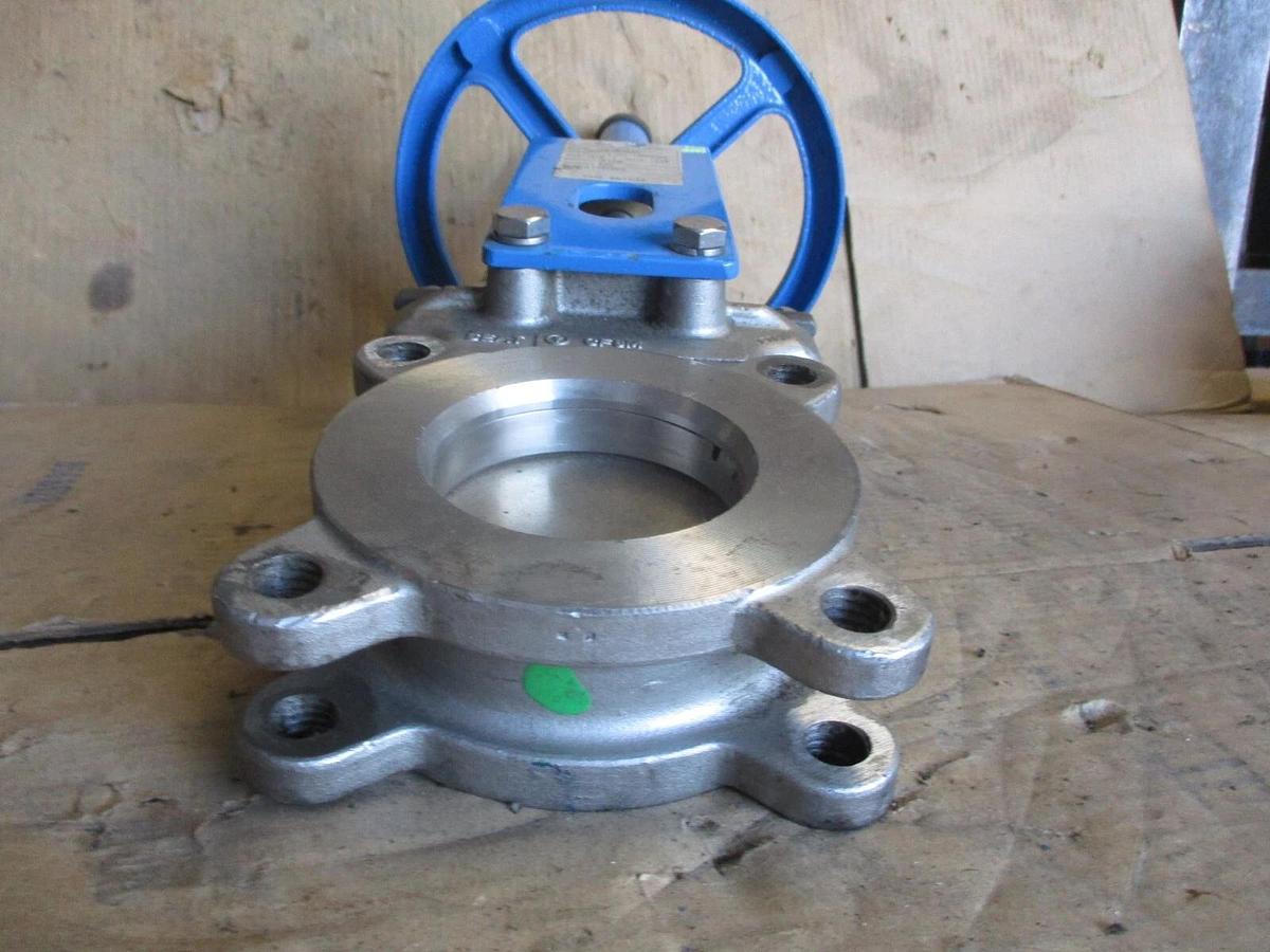 Used ORBINOX 3" STAINLESS KNIFE GATE VALVE 20-3636RI, #75850J USED