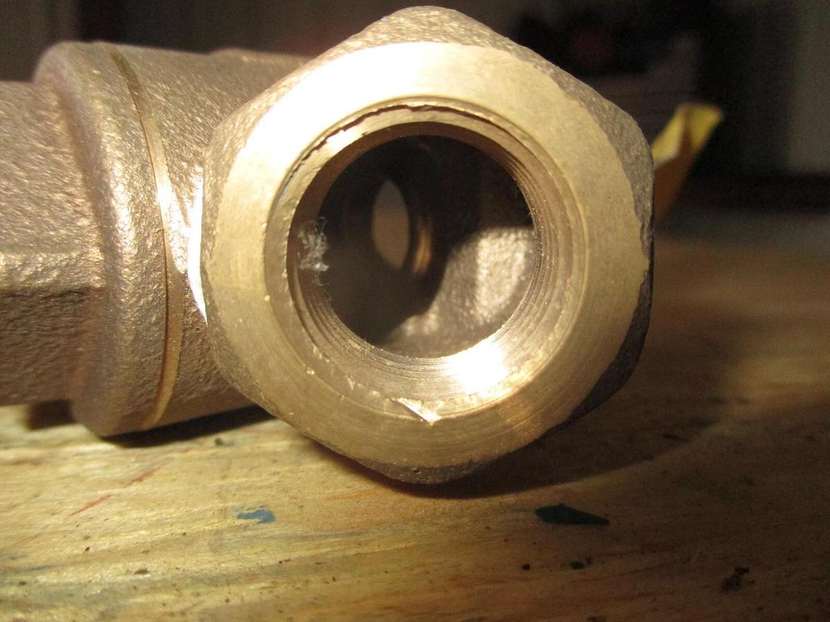 Used MILWAUKEE 1/2" BRONZE CHECK VALVE (LOT OF 2) #117232J NEW