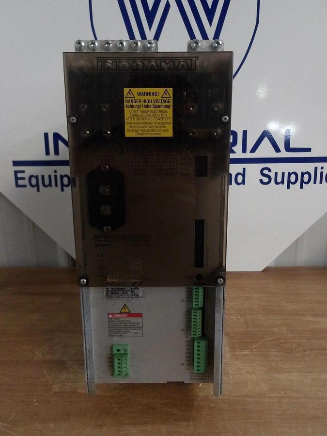 Used INDRAMAT R911268888 SERVO POWER SUPPLY, #2101012G USED