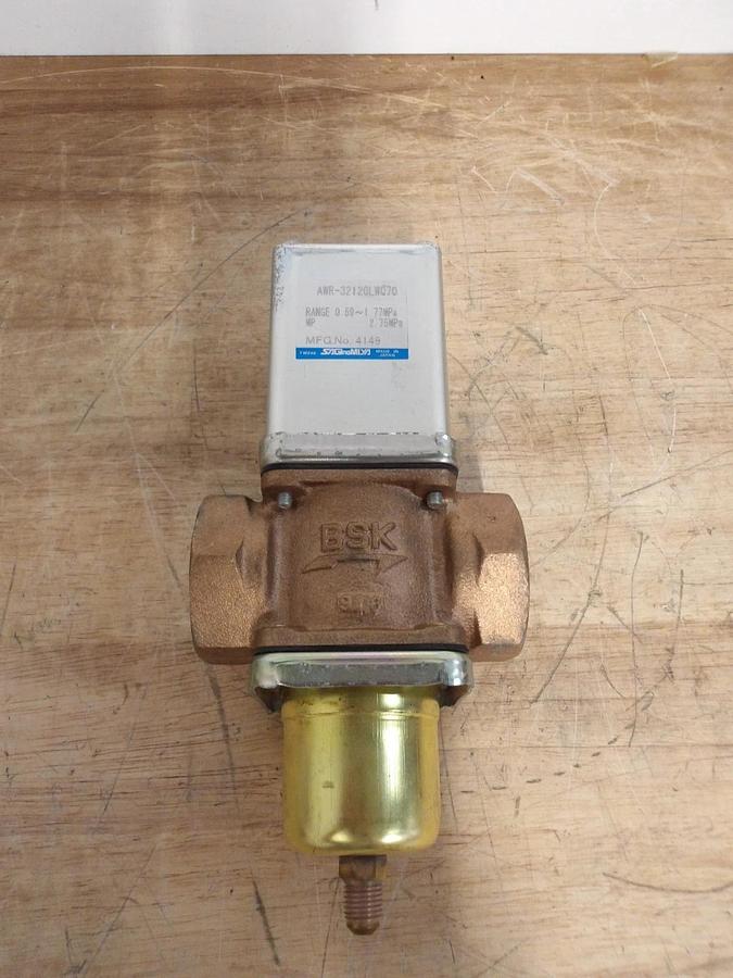 Used BSK AWR-3212GLWQ70 WATER REGULATING VALVE 1-1/2", #4281143G NEW