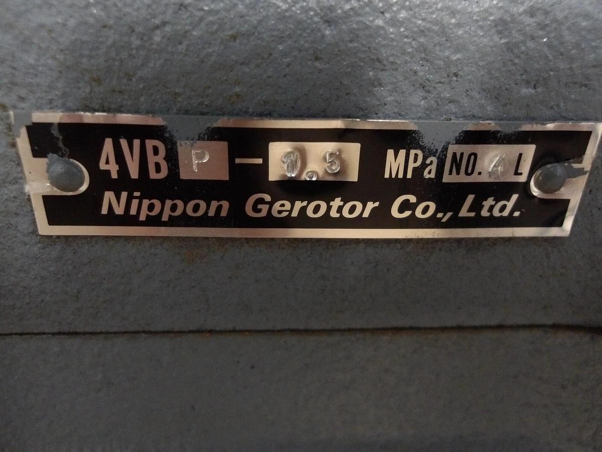 Used NIPPON GEROTOR 4VBP-0.5 TROCHOID PUMP, #66315G NEW