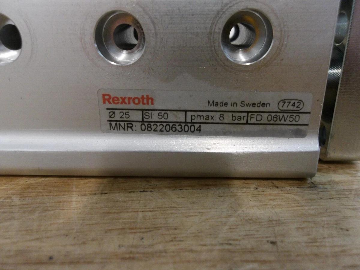 Used REXROTH 0822063004 PNEUMATIC CYLINDER, 2-1/4" STROKE, #371042G NEW