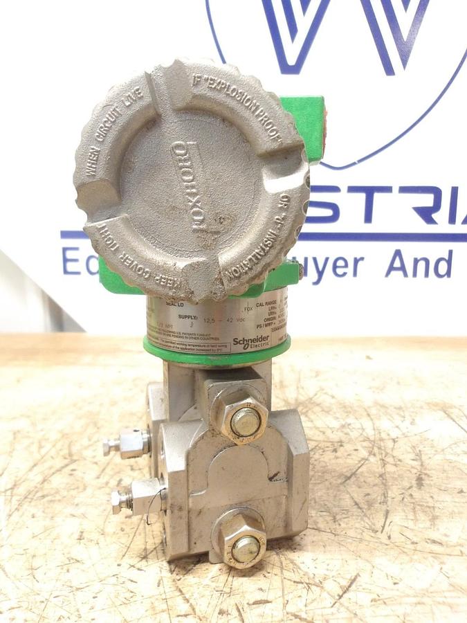 Used SCHNEIDER IDP10S-120B11FM-T PRESSURE TRANSMITTER, #430915G USED