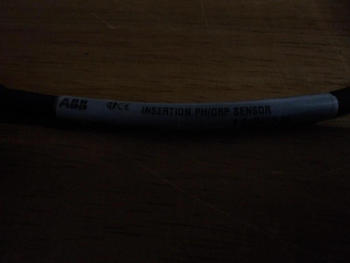 Used ABB PH/ORP INSERTION SENSOR 1-1/2" S/S, #1271005G NEW