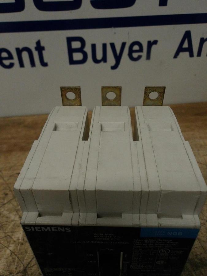 Used SIEMENS 60 AMP BREAKER 240-480/600 V, #78947G NEW