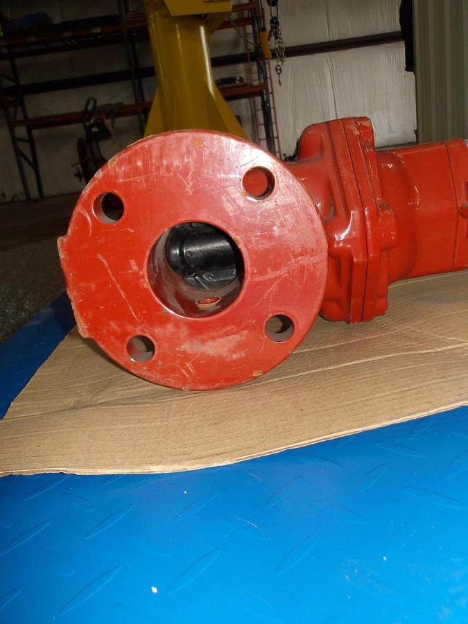 Used NIBCO 2-1/2" C/I SEWER VALVE 607RW, #1125910G NEW
