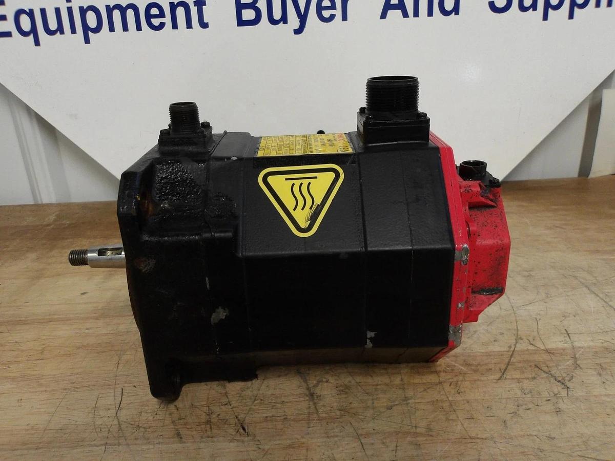 Used FANUC A06B-0235-B605 AC SERVO MOTOR, 4000 RPM, #617120G USED
