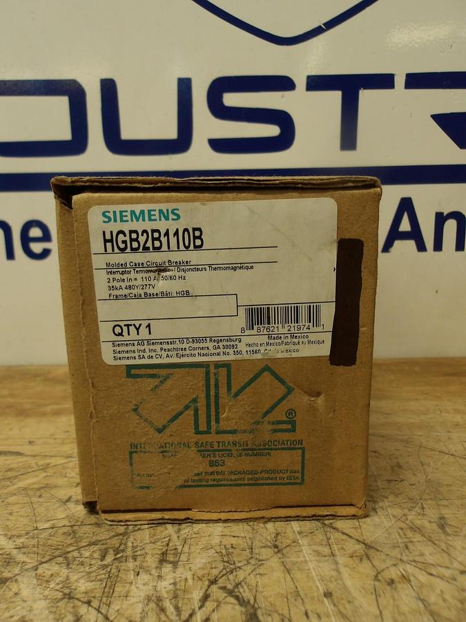 SIEMENS 110 AMP BREAKER 480/277 V, #78120G NIB