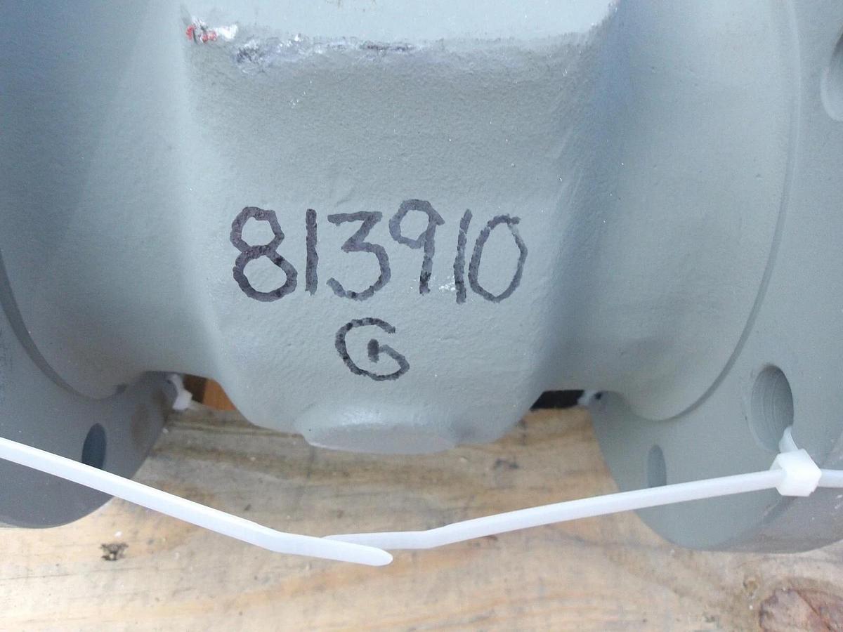 Used POYAM 4" STEEL GATE VALVE, #813910G NEW
