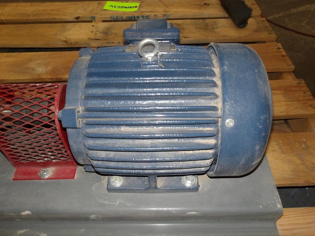 Used ROPER 1-1/2" PUMP W/ 5 HP MOTOR, #111948GJW NEW