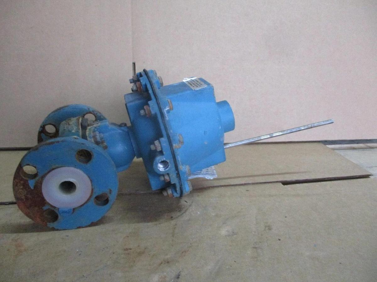 Used ITT NO.12 DIA-FLO LINED 1/2" AIR MOTOR VALVE, #410852J USED