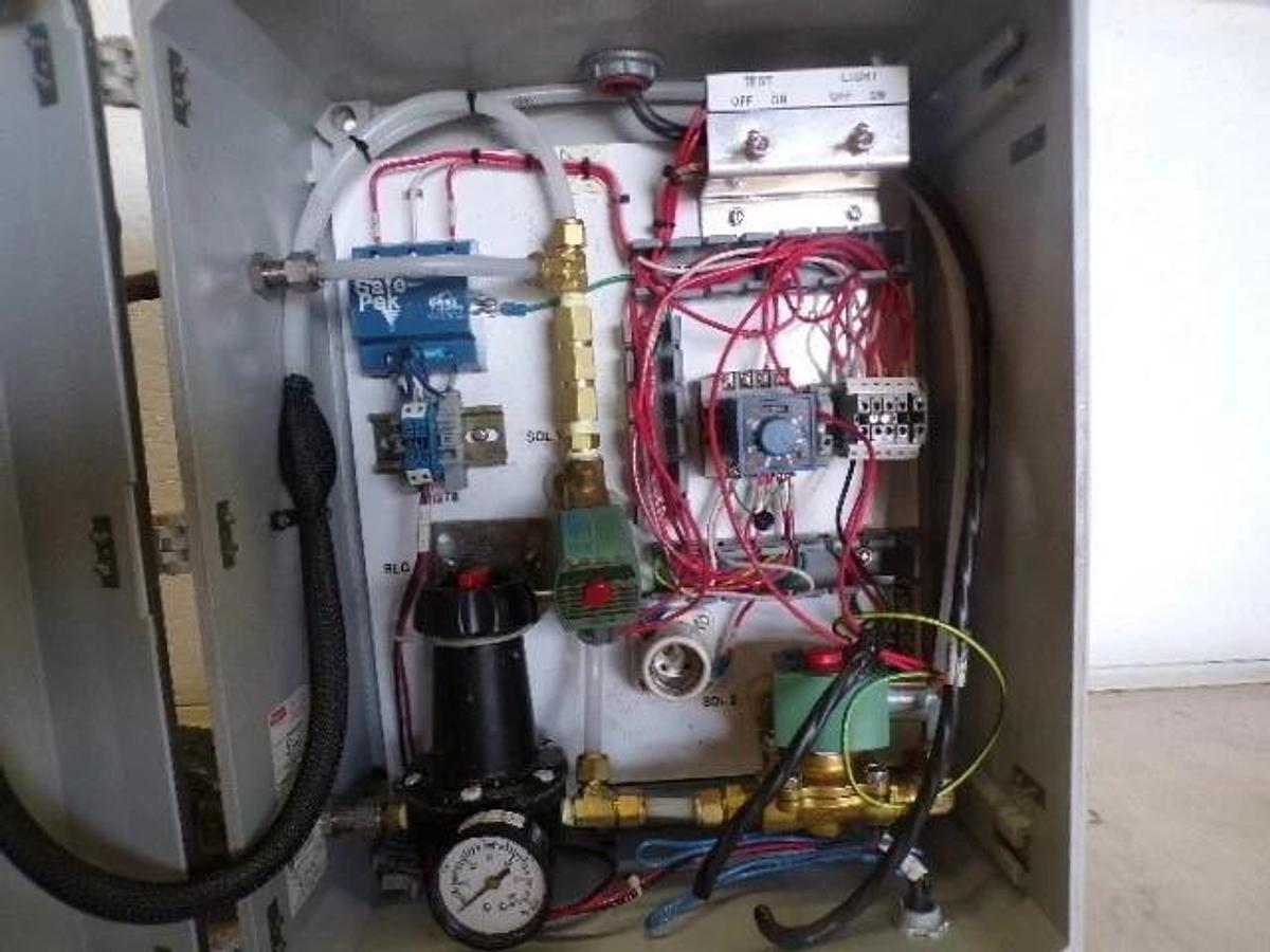 Used REVERE CONTROL SYSTEMS UL508A CONTROL PANEL, #416947L USED