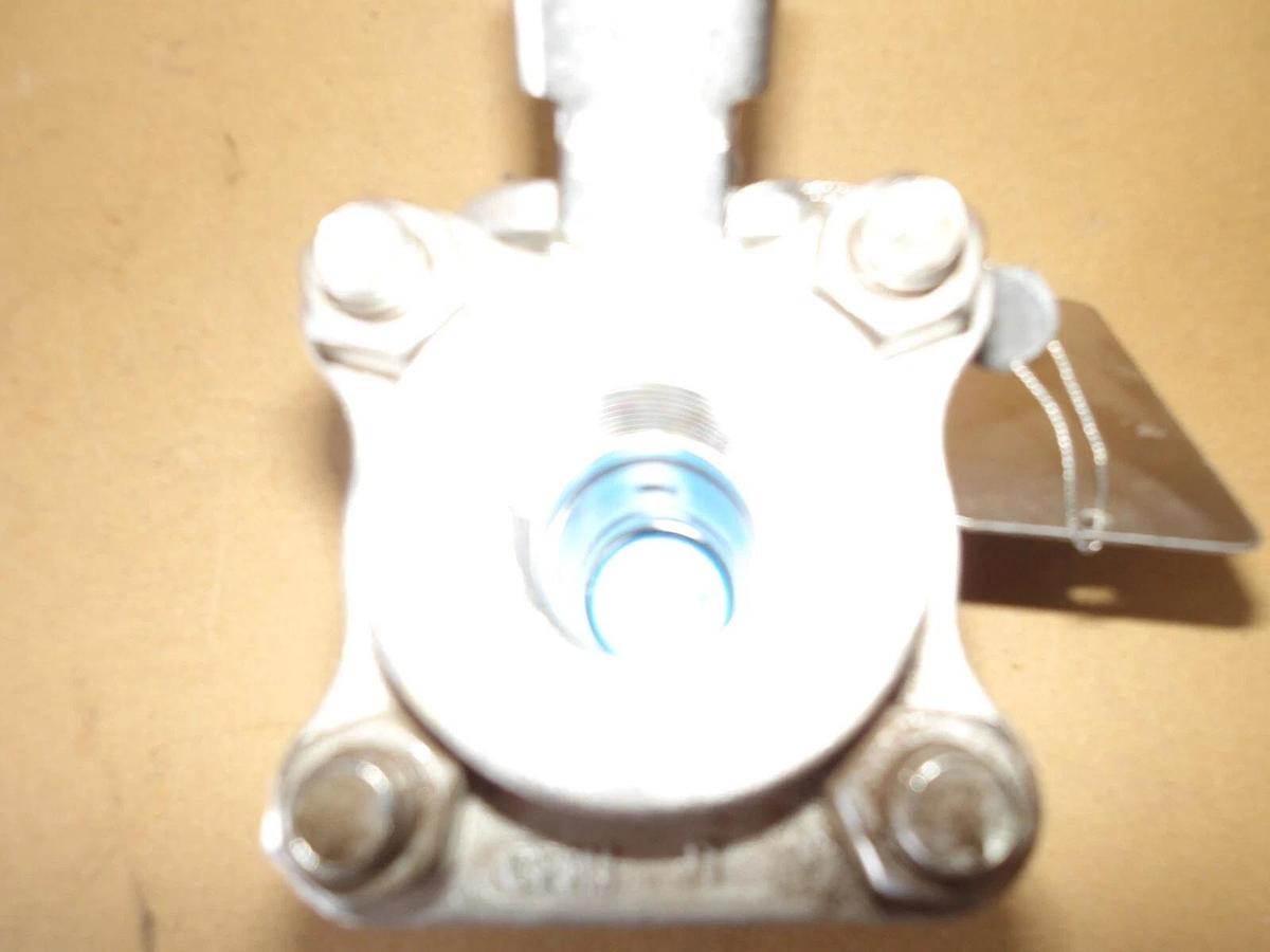 Used JAMESBURY 3/4" S/S BALL VALVE (THREADED) #6121215G NEW