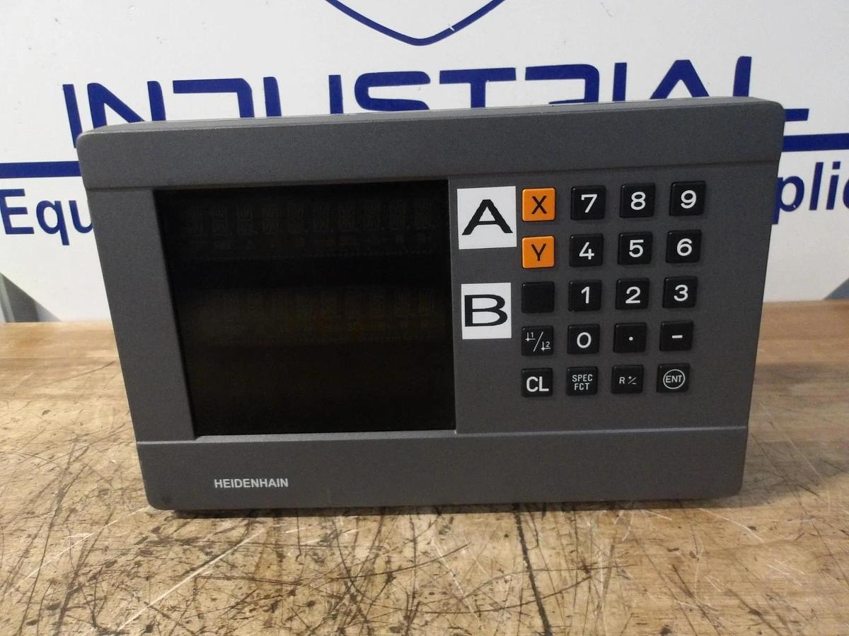 Used HEIDENHAIN PGM246271-07 DISPLAY OPERATOR PANEL, #1301053G PARTS ONLY