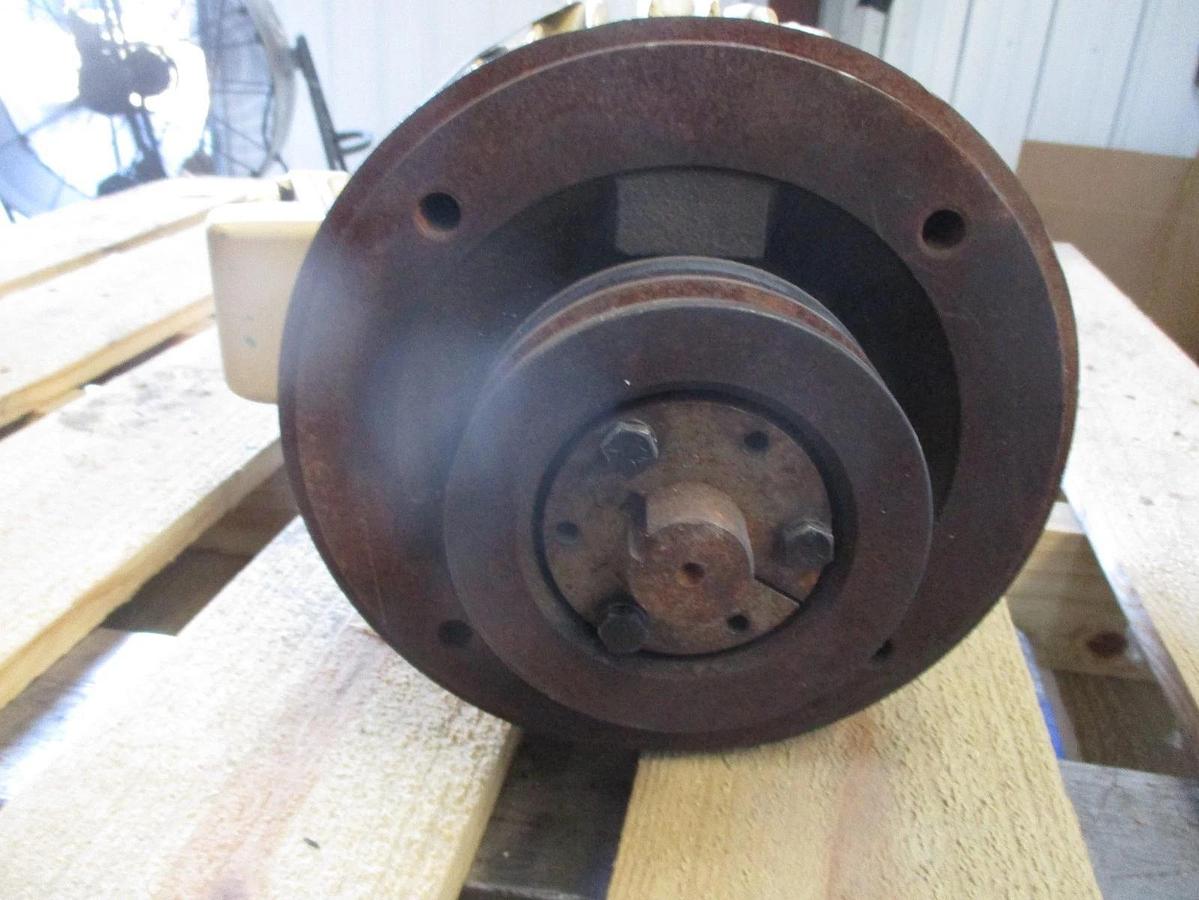 Used BALDOR RELIANCE 5 HP SUPER-E MOTOR, 184TC FR, 230/460 V, 1750 RPM, #610923J USED