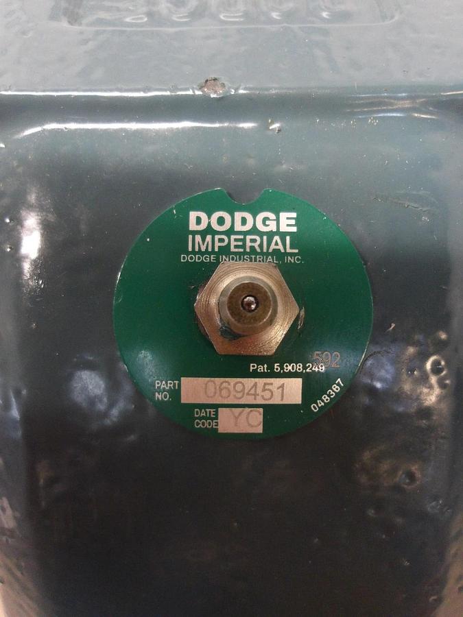 DODGE P2B-1P-307RE PILLOW BLOCK BEARING 3-7/16" BORE, #729228G NIB