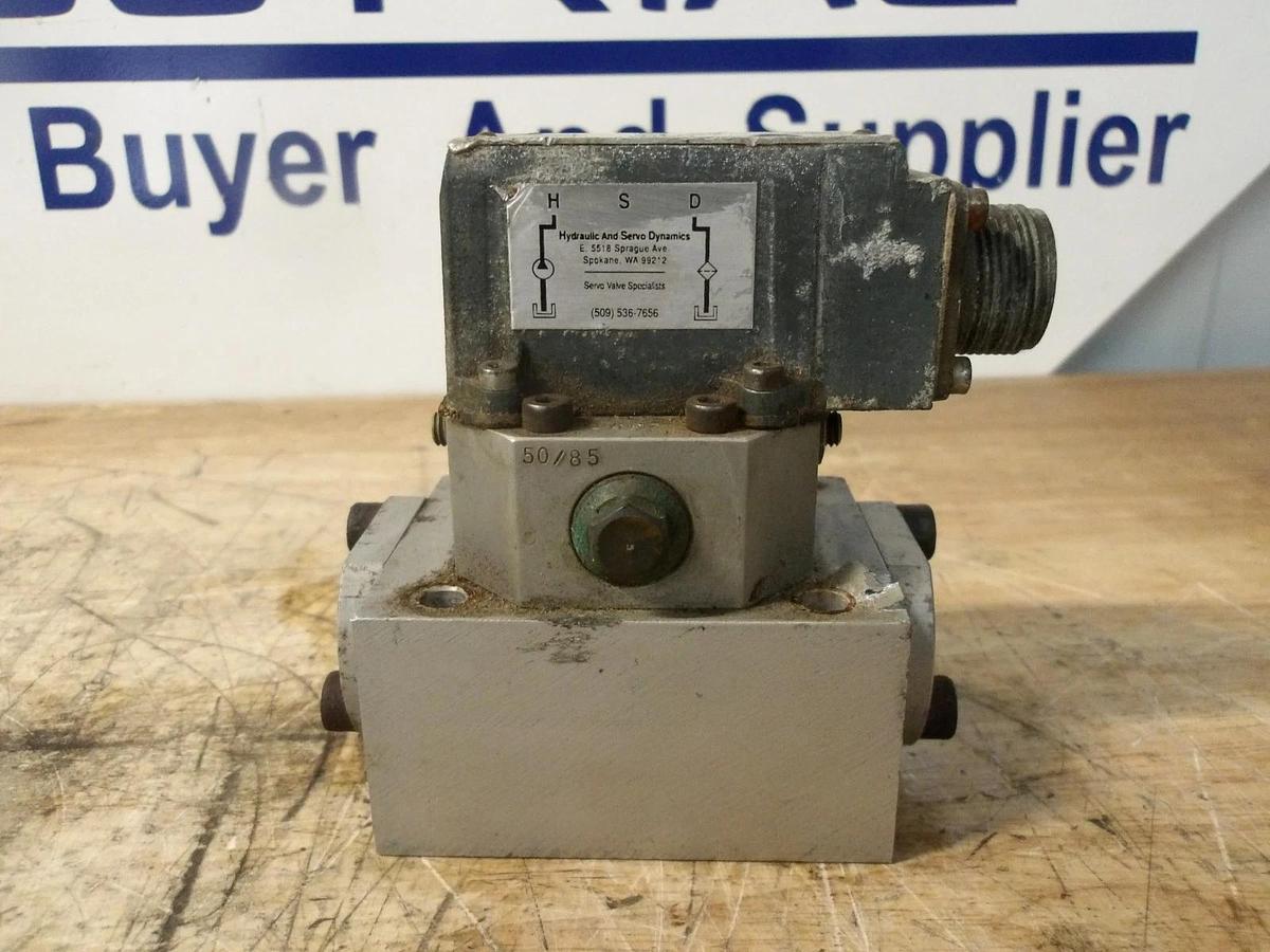 Used REXROTH 4DS1EM2-10/2A315K88 SERVO VALVE, #8141143G USED