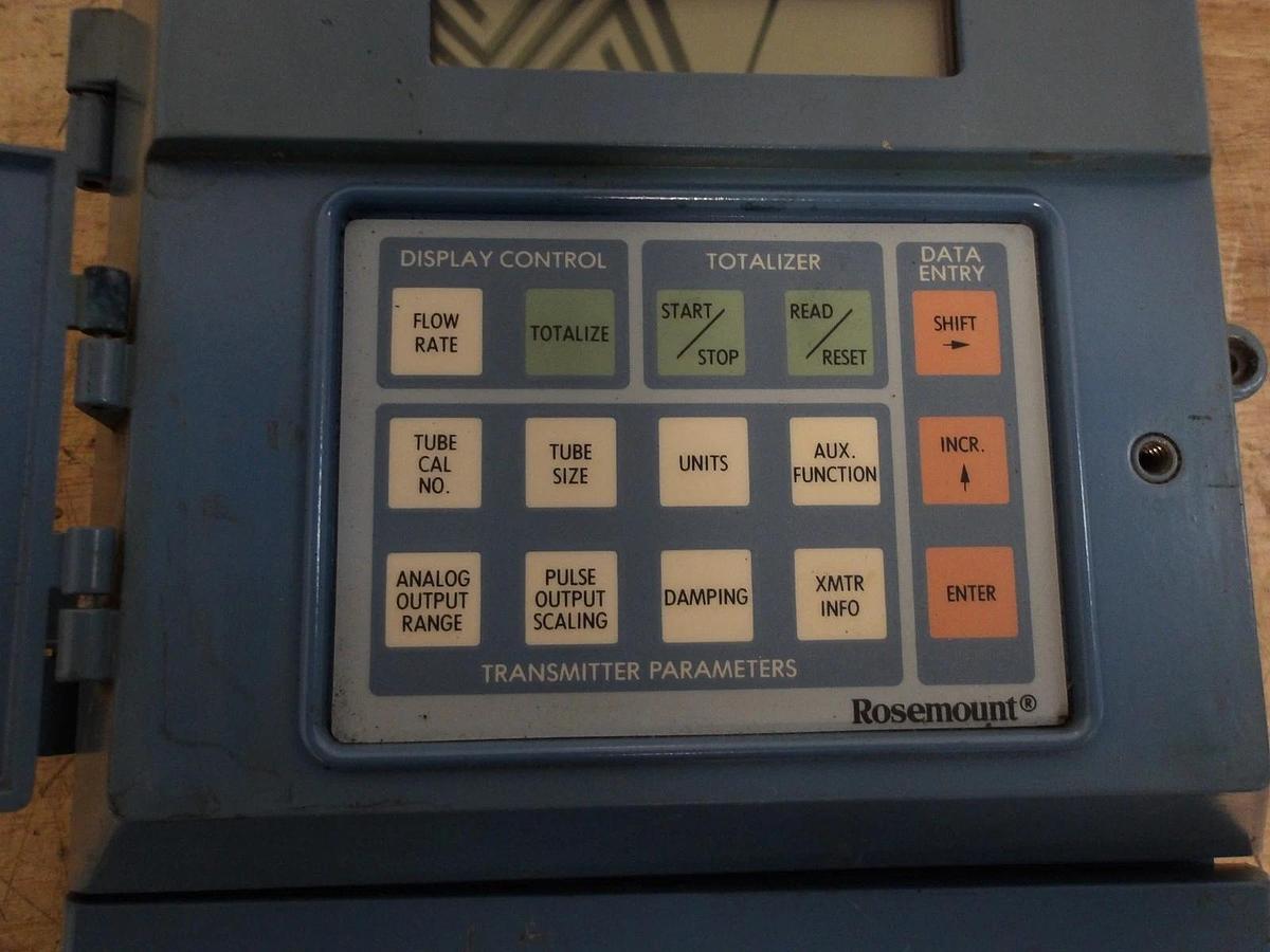 Used ROSEMOUNT 8712RA12M4 MAGNETIC TRANSMITTER, #92135G USED