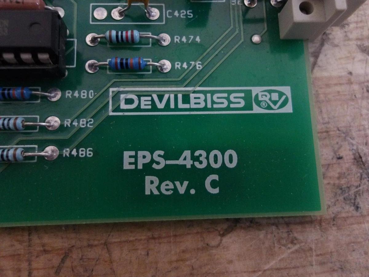 Used DEVILBISS EPS-4300 CIRCUIT BOARD, #5201020G NEW