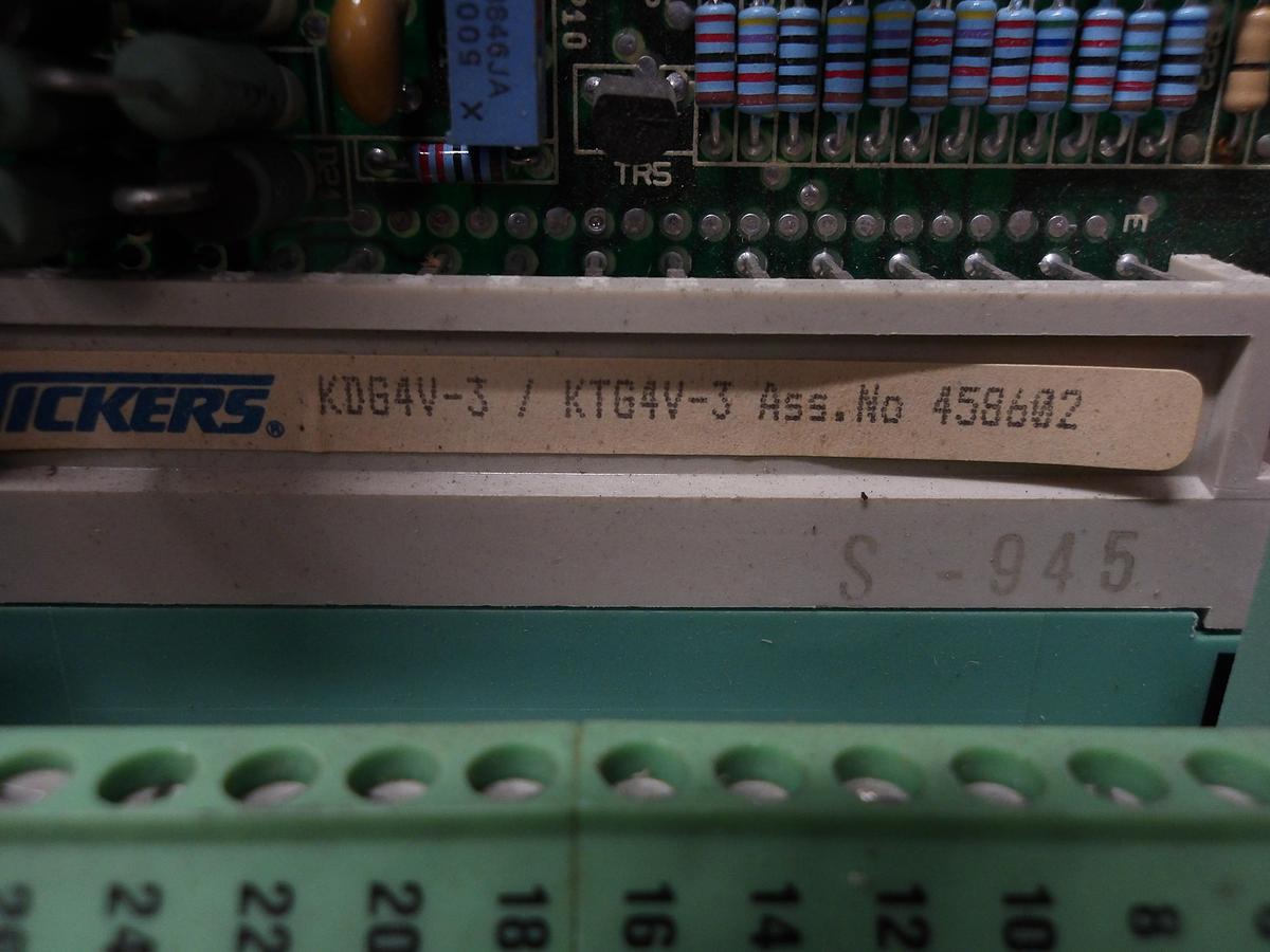 Used VICKERS EEA-PAM-520-A-11 CIRCUIT BOARD
