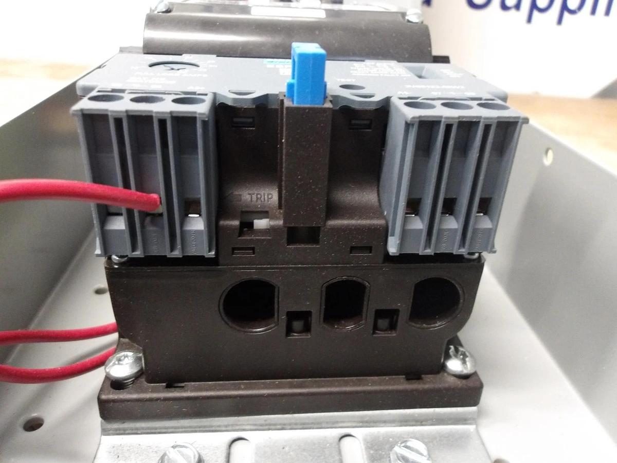 Used SIEMENS SIZE 1 N/R H/D MOTOR STARTER 7-1/2 HP, #617238G USED
