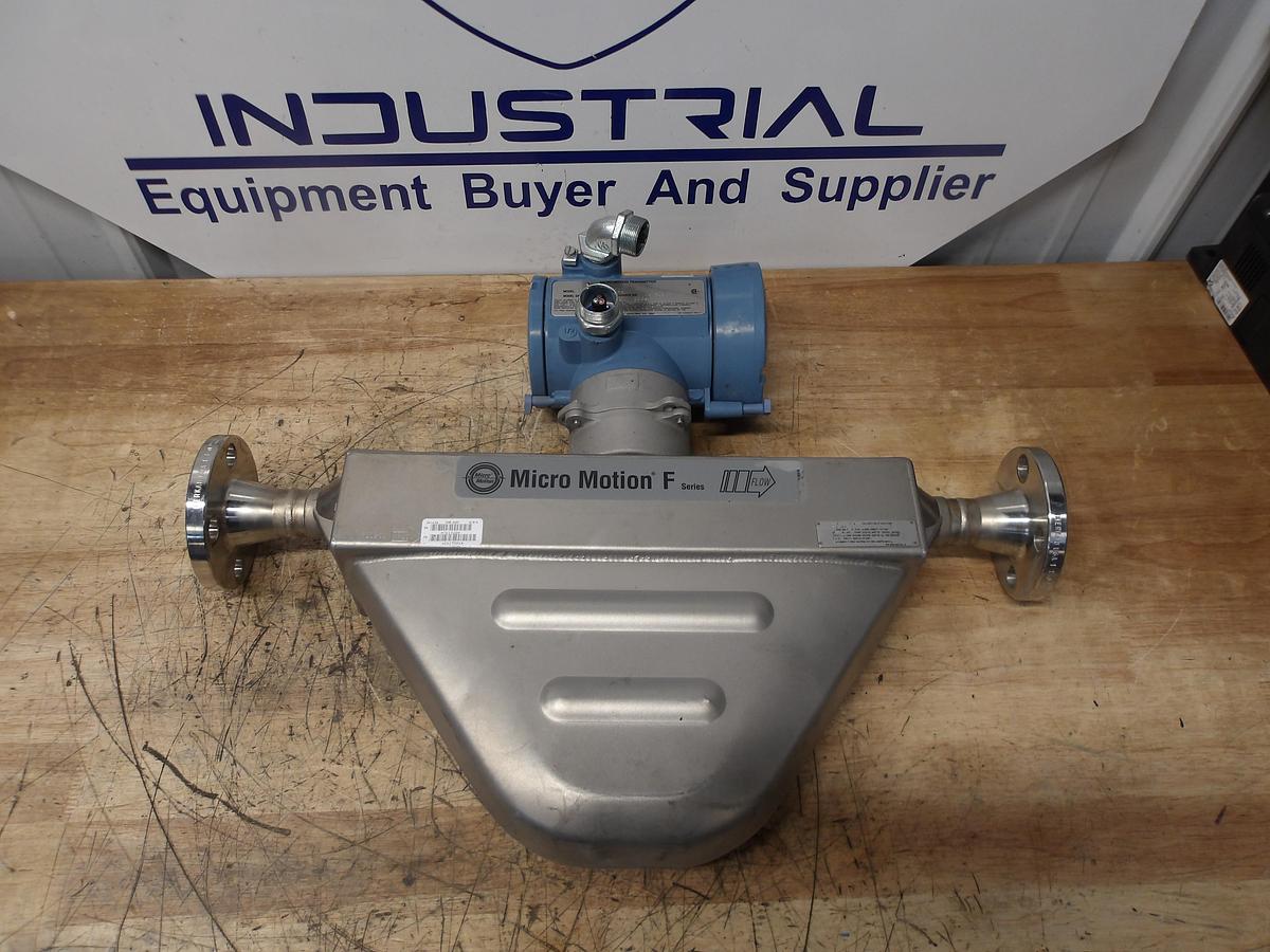 Used MICROMOTION F SERIES 1" MASS FLOW METER