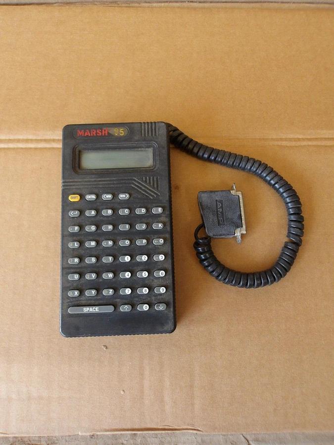 Used MARSH KID5 PROGRAMMABLE PENDANT K2606002, #93145G USED