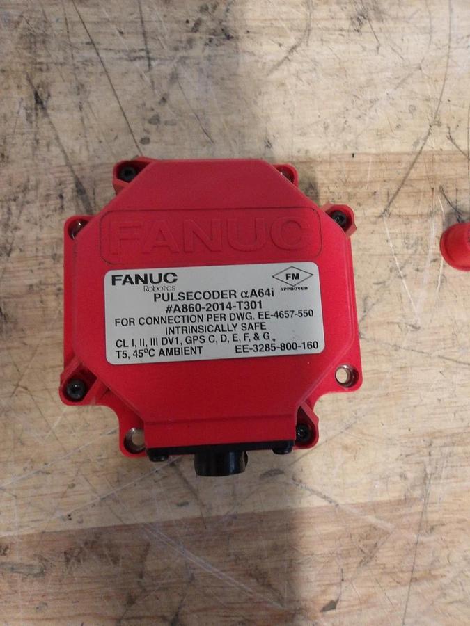 Used FANUC A860-2014-T301 PULSECODER, #6191145G USED