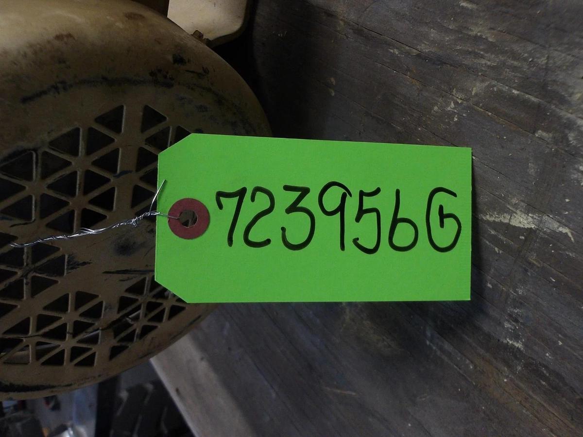 Used BALDOR RELIANCE 3 HP MOTOR, FR 182T, 3450 RPM, 208-230/460 V, #723956G USED