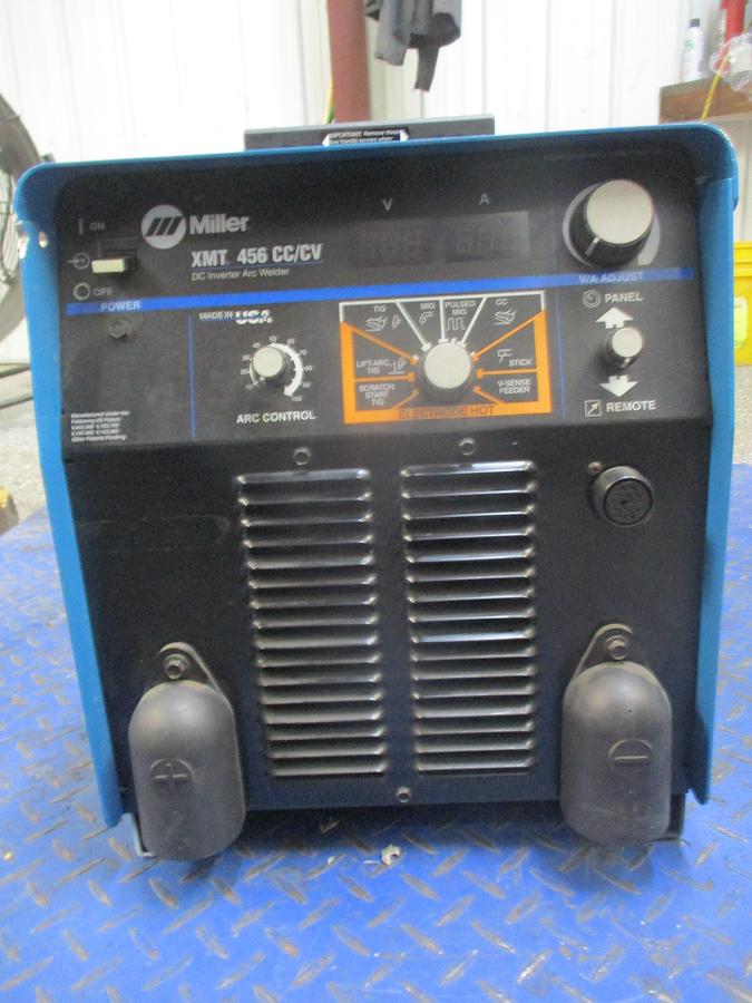 Used MILLER XMT 456 CC/CV DC INVERTER ARC WELDER