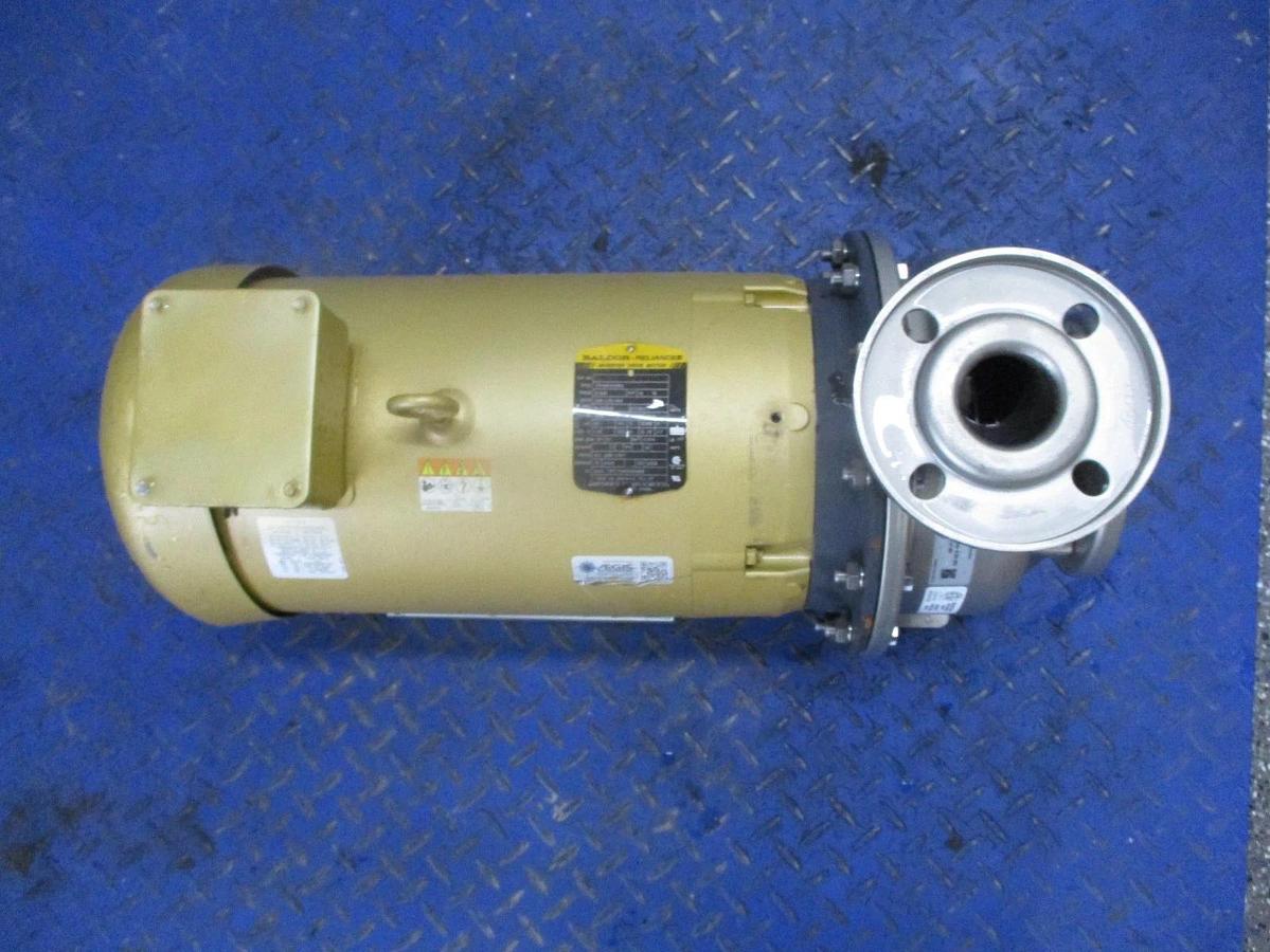 Used EBARA 2" X 2-1/2" STAINLESS 15 HP PUMP, #6121022J NEW