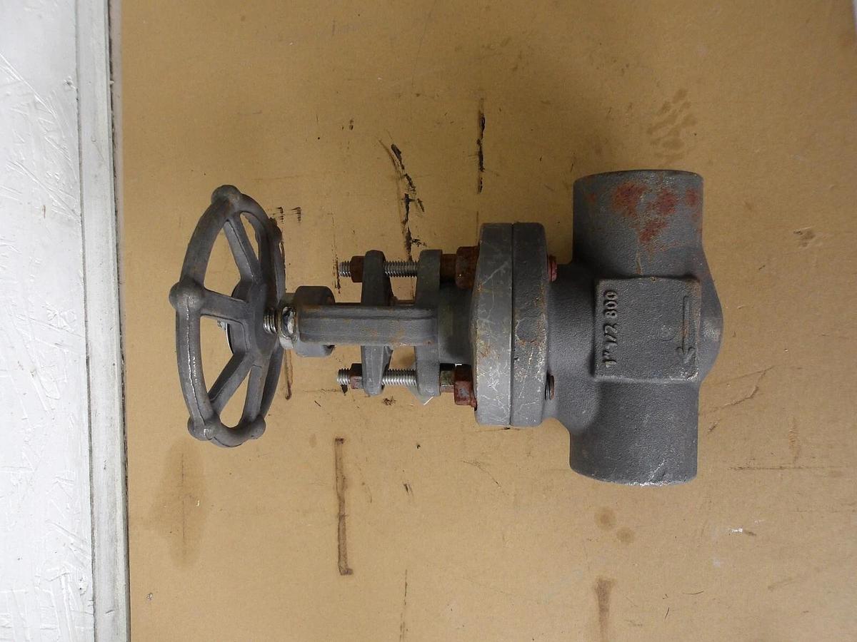Used VOGT 1-1/2" FORGED STEEL GLOBE VALVE SW12111 #619945G NEW