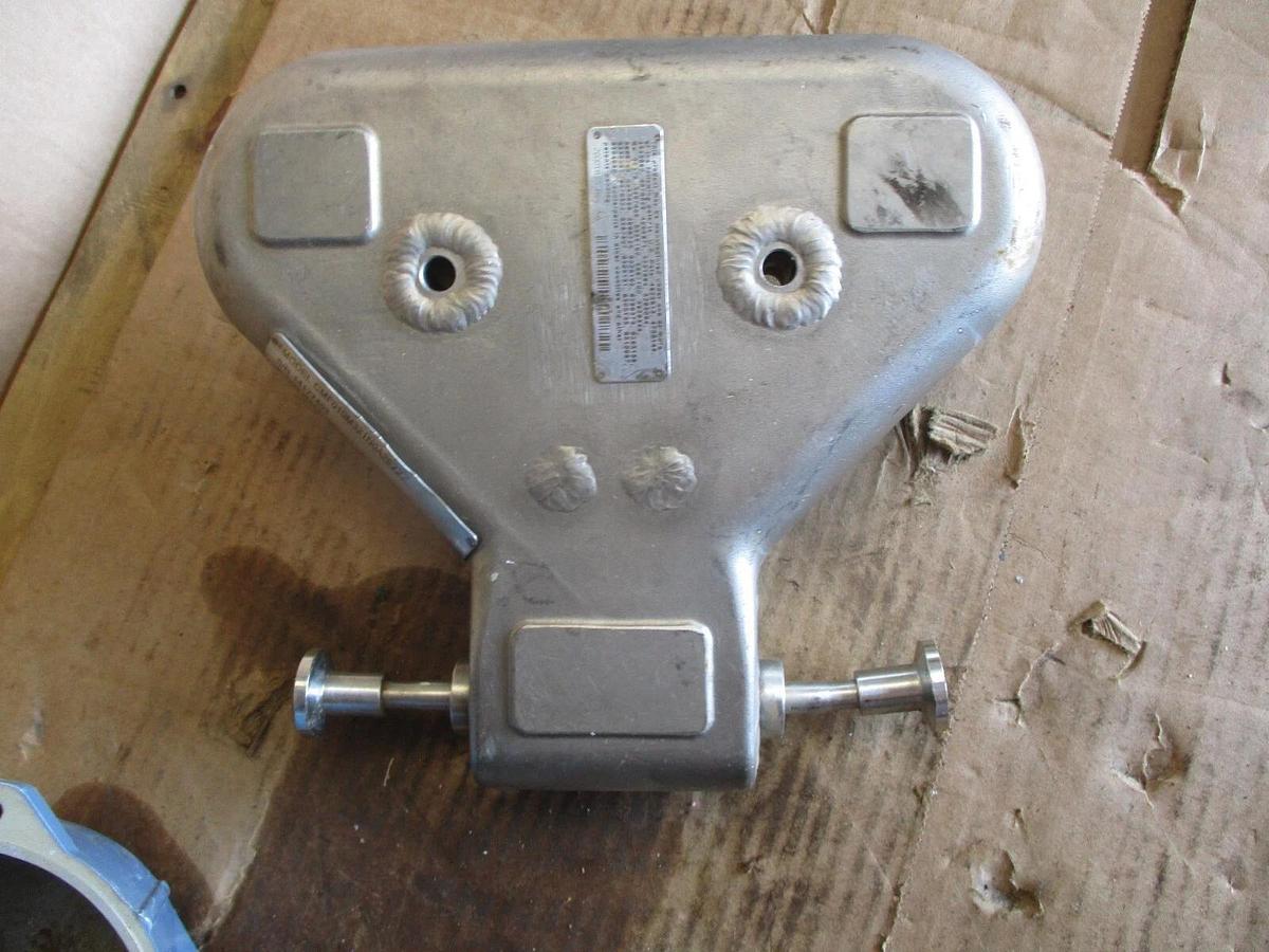 Used MICROMOTION CMF010M MASS FLOW SENSOR, #828136J PARTS ONLY