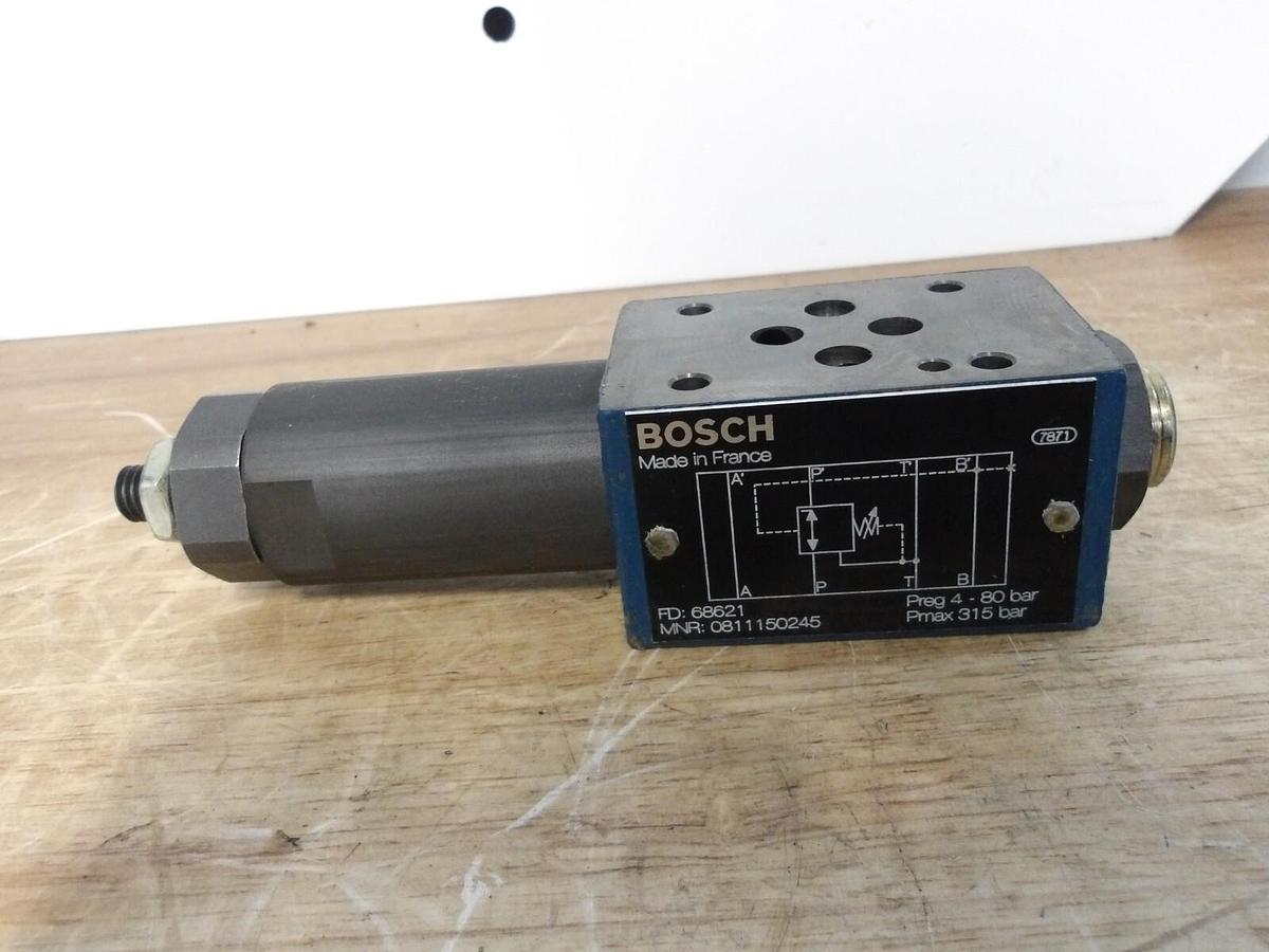 Used BOSCH 0811150245/68621 PRESSURE REDUCING VALVE, #37850G NEW