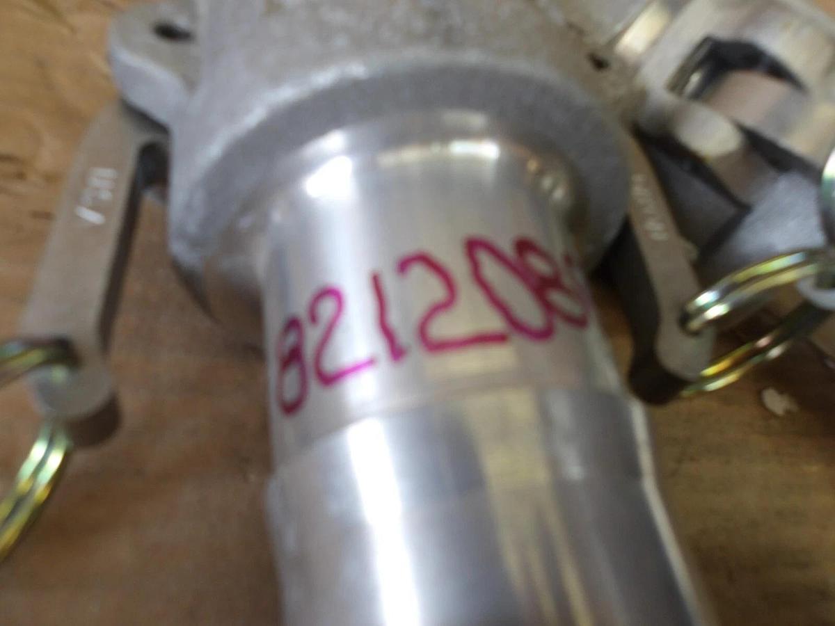 Used DIXON ANDREWS 2" HOSE COUPLER (LOT OF 4), #821208G NEW