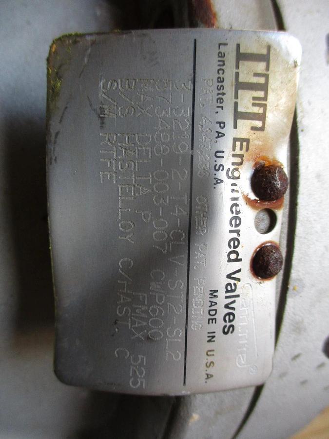 Used ITT CAMTITE 3" STAINLESS BALL VALVE, #6251011J NEW