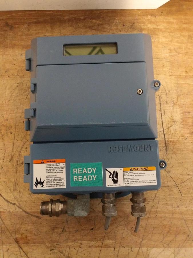 Used ROSEMOUNT 8712 HR12NAM4_F0227 TRANSMITTER CONTROLLER, #115927G USED