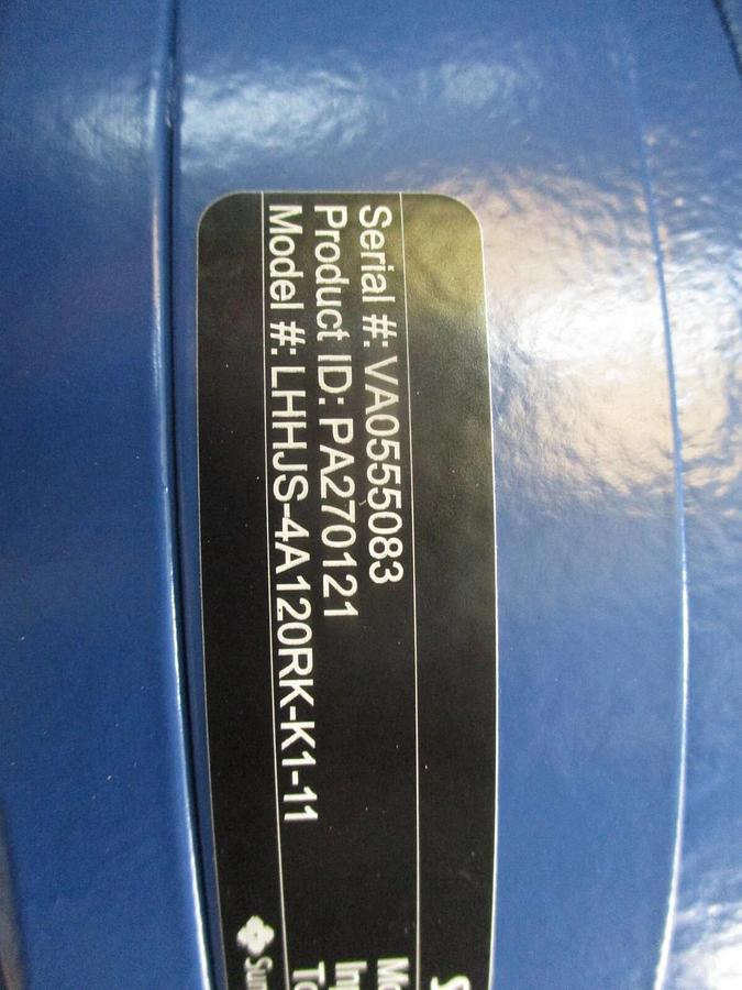 Used SUMITOMO LHHJS-4A120RK-K1-11 GEAR DRIVE, RATIO 11, #102430J NEW