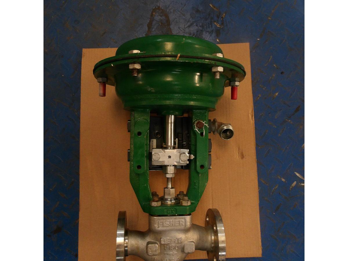 Used FISHER 1" S/S CONTROL VALVE