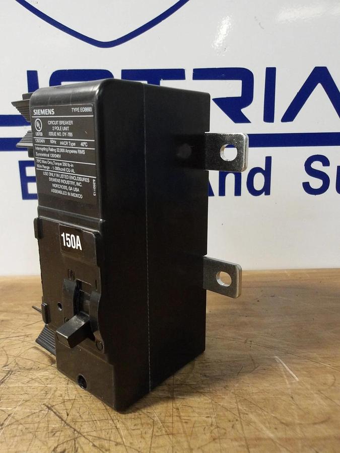 SIEMENS 150 AMP BREAKER MBK150A, #123941G NIB