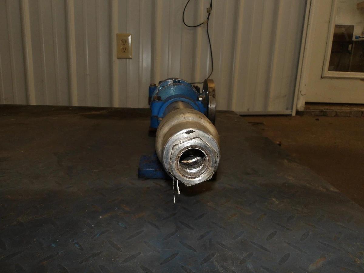 Used STAINLESS CAVITY PUMP 1-1/2" X 1" (NO TAG) #94224G USED