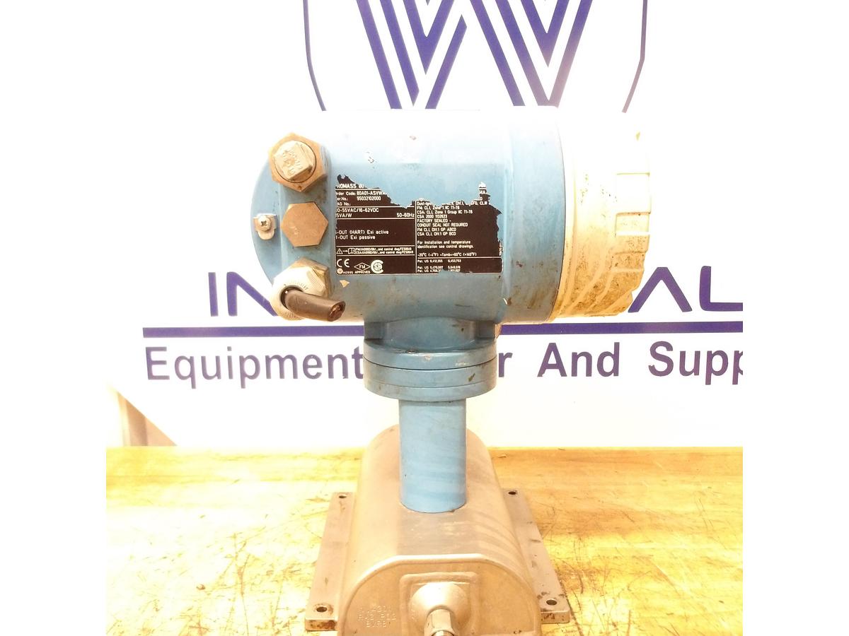 Used ENDRESS HAUSER PROMASS A 80A01 MASS FLOW TUBE 1/24"