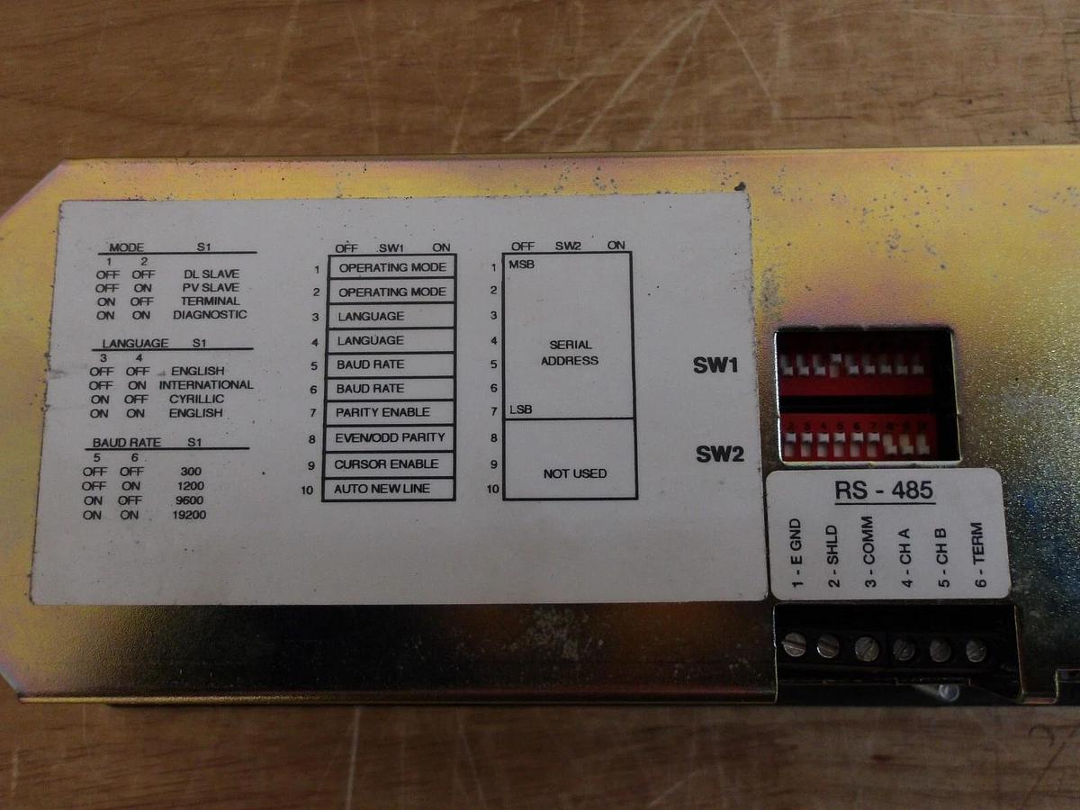 Used ALLEN BRADLEY 2706-LV2S DATALINER, #311226G USED